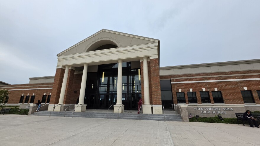 Wilkes-Barre Area High School, located in Plains Twp., has about 2,000 in-person students.