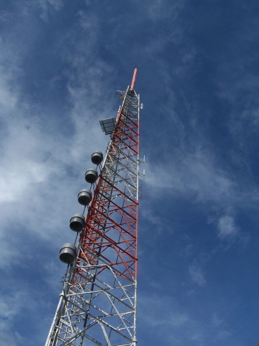 WAMC's tower at Mount Greylock, MA