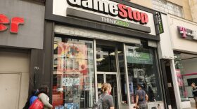 A Bloomberg Opinion headline about the recent GameStop news reads "GameStop Is Rage Against the Financial Machine"