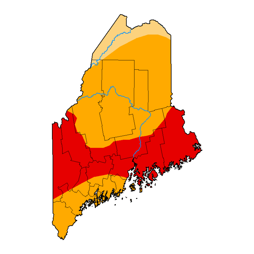 October 23, 2025 Maine drought data update