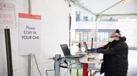 New drive-through screening and testing clinic on Clifton campus