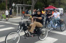 Riders participate in Siclovia on Broadway in 2025