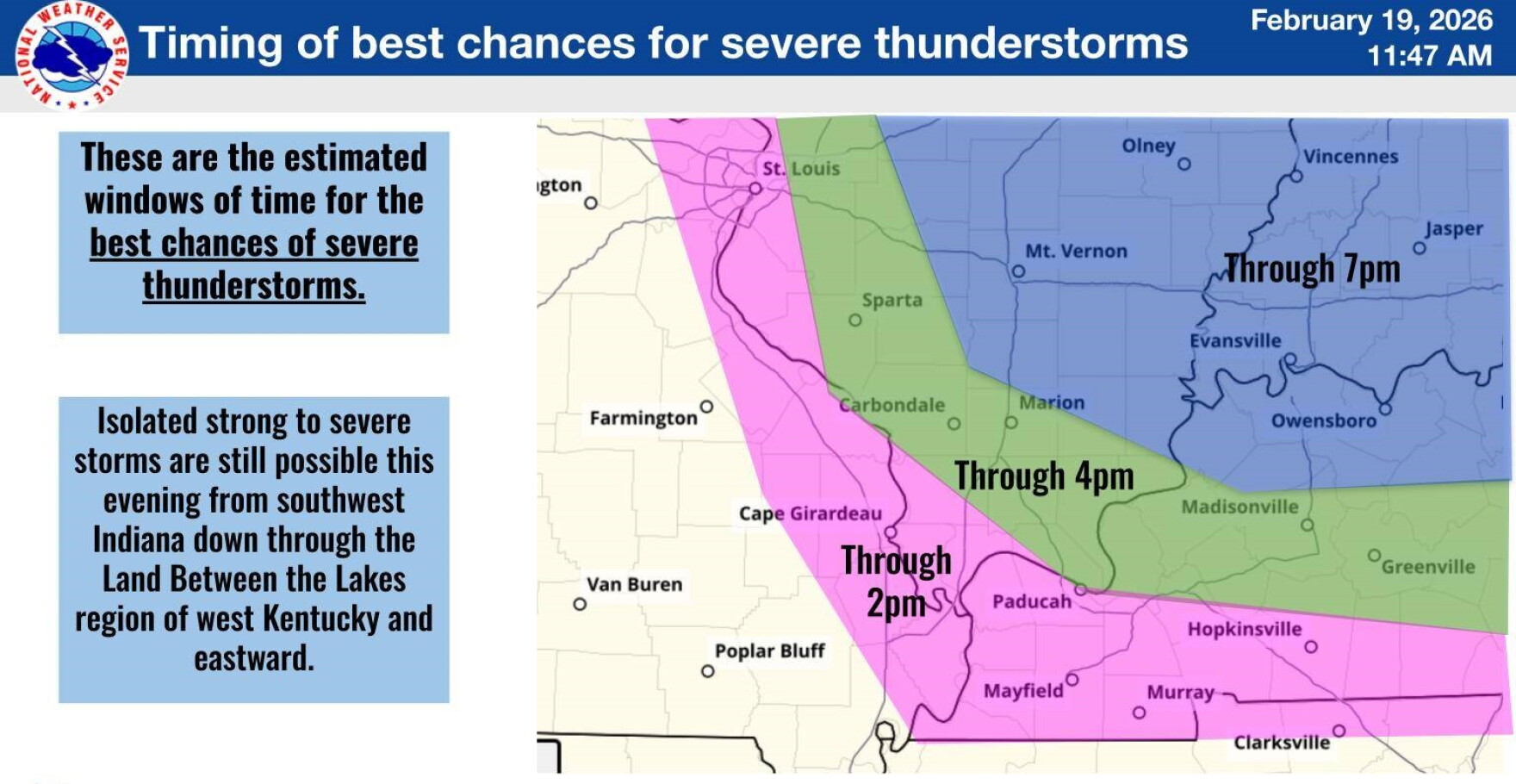 Tornado Watch in Effect Until 8 p.m. CST