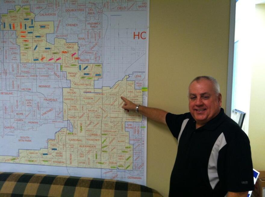 Jim Cronk is a volunteer for Vernon Parker, Republican candidate for Congress in Arizona's 9th Congressional District.