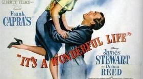 Film poster advertising Capra's 1946 classic It's A Wonderful Life