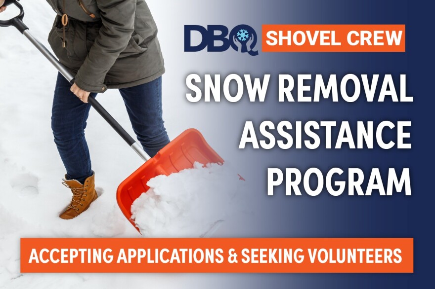 Volunteers Needed for This Winter's DBQ Shovel Crew WVIK, Quad Cities NPR