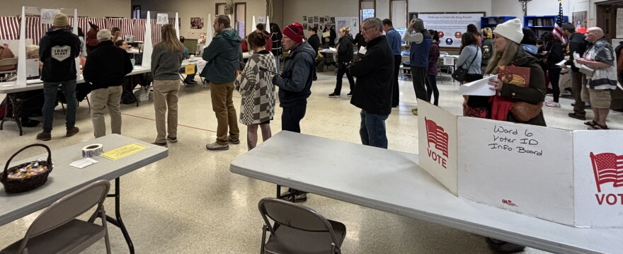 Long lines to vote in Concord's Ward 6 Tuesday morning