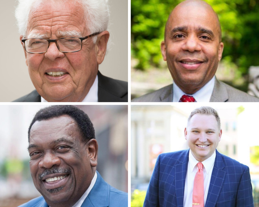 David Mann, Chris Seelbach, Christopher Smitherman and Wendell Young