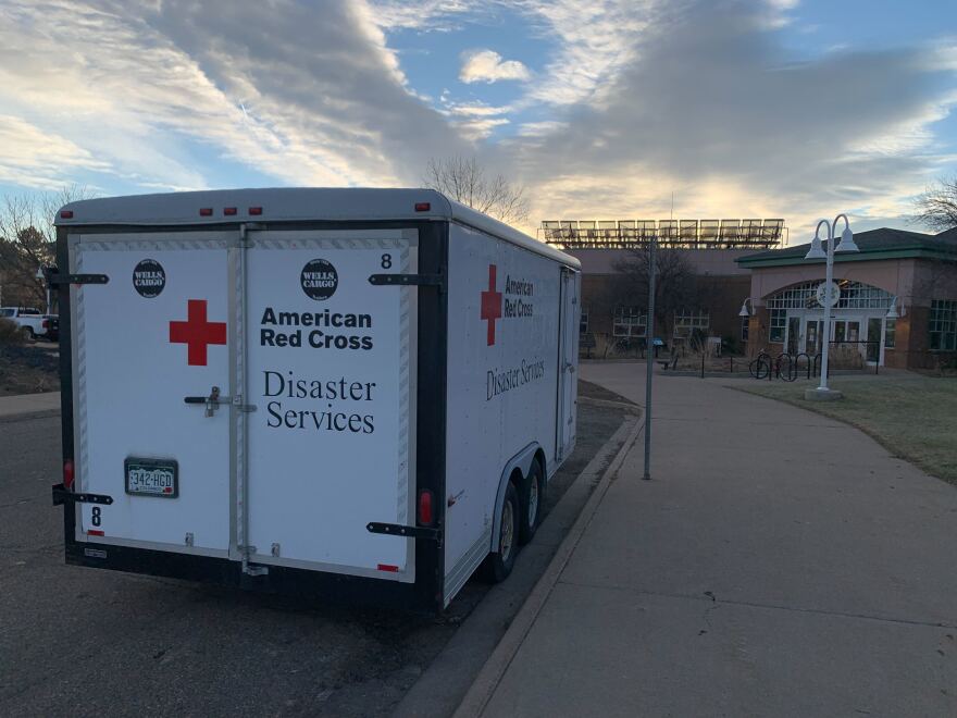 The Sunshine Fire in the Boulder foothills prompted the evacuations of almost 1,000 people. The East Boulder Community Center served as an evacuation shelter on Monday.