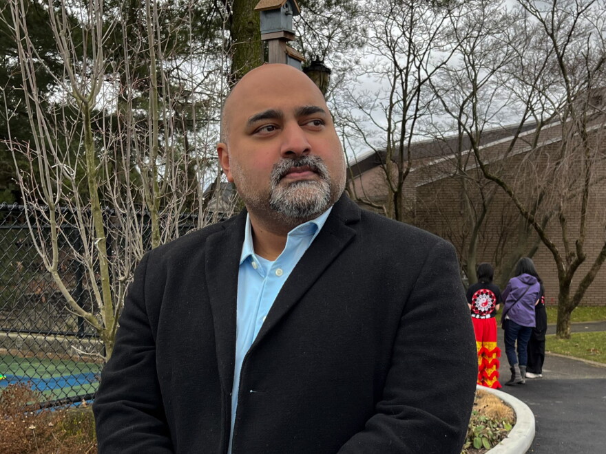 Jerry Vattamala attended a Lunar New Year event organized by officials from the town of North Hempstead, N.Y., in January. Vattamala says he hopes to see a new voting district with enough Asian American voters to have a significant influence on who is elected to the Nassau County Legislature, which has yet to have an elected legislator of Asian descent.