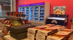 Interior of Exotic Snack Guys shop, taken May 9, 2025.