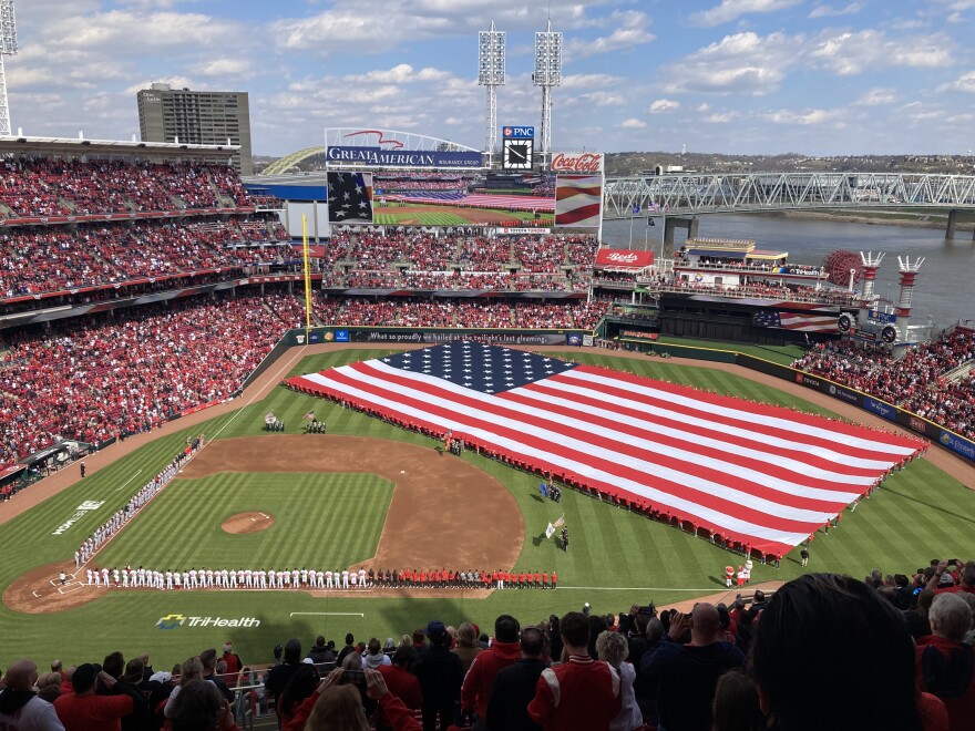 Openign Reds Game Reds Opening Day, 9 more games to air on WXIX-TV again this year | WVXU