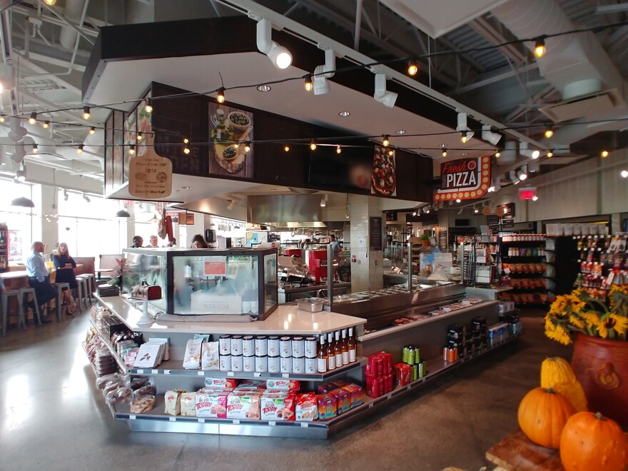Inside of Locale Market