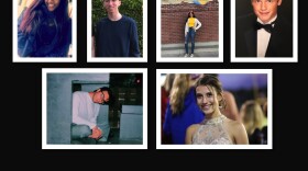 A photo collage of the six students named in the caption.