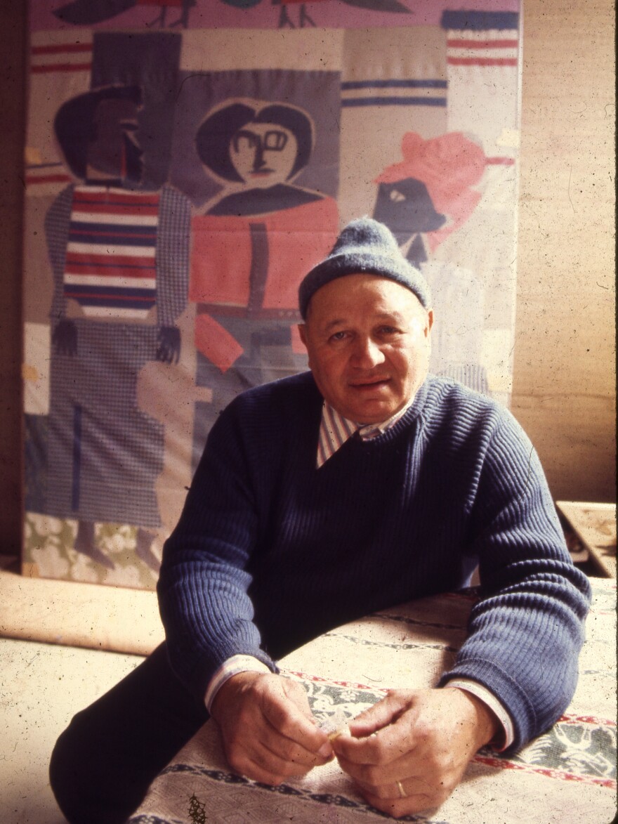 Romare Bearden in New York, 1972.