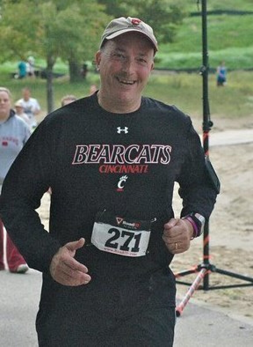 Derek Murphy competes in the Northcoast 24 Endurance Run in Cleveland in September 2011.