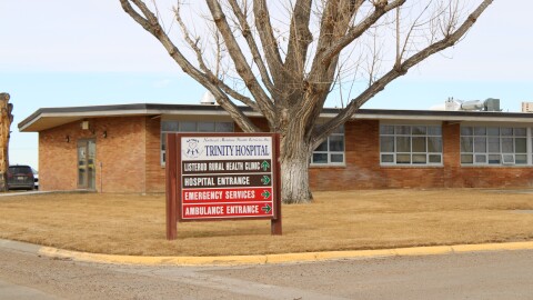 Trinity Hospital in Wolf Point, Montana.