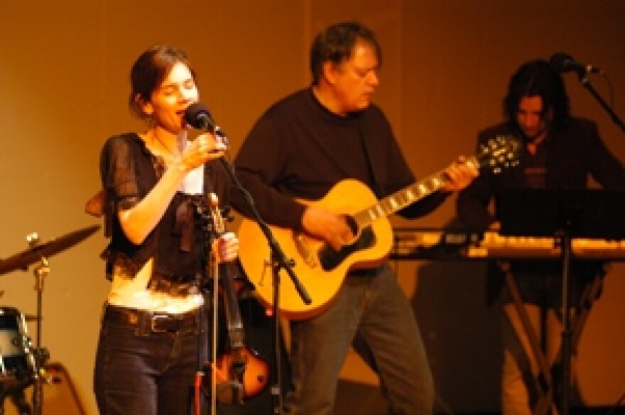 Mary Ramsey, John Lombardo, and Nelson Starr; three members of the five-piece John and Mary and the Valkyries.