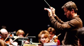 Edwin Outwater leads the Kitchener Waterloo Symphony in fresh music from the 40 and under crowd. 