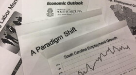 File: An information packet from last year's Economic Outlook Conference at USC.