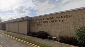 The East Baton Rouge Parish School Board office in March of 2021.