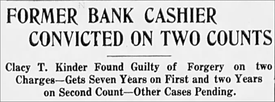 The Greenville Sun, issue of May 1, 1924, page 1.