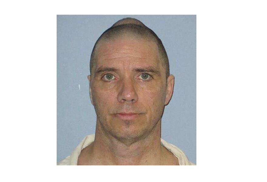 FILE - This undated image provided by the Alabama Department of Corrections shows inmate James Osgood, who was sentenced to death for the 2010 rape and murder of Tracy Lynn Brown. (Alabama Department of Corrections via AP, File)