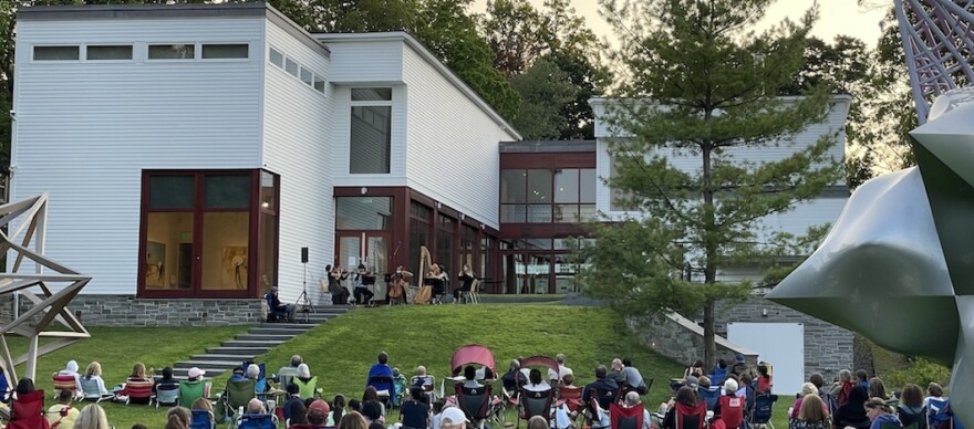 a performance of the Charles Ives Music Festival