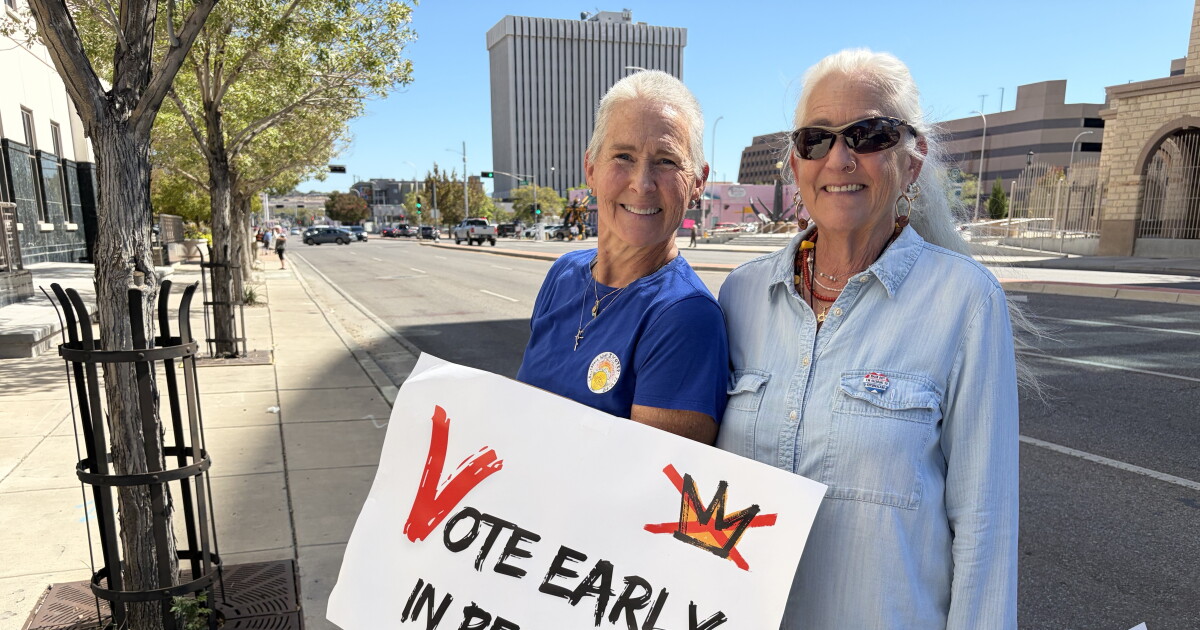 Local activist group encourages New Mexicans to vote early