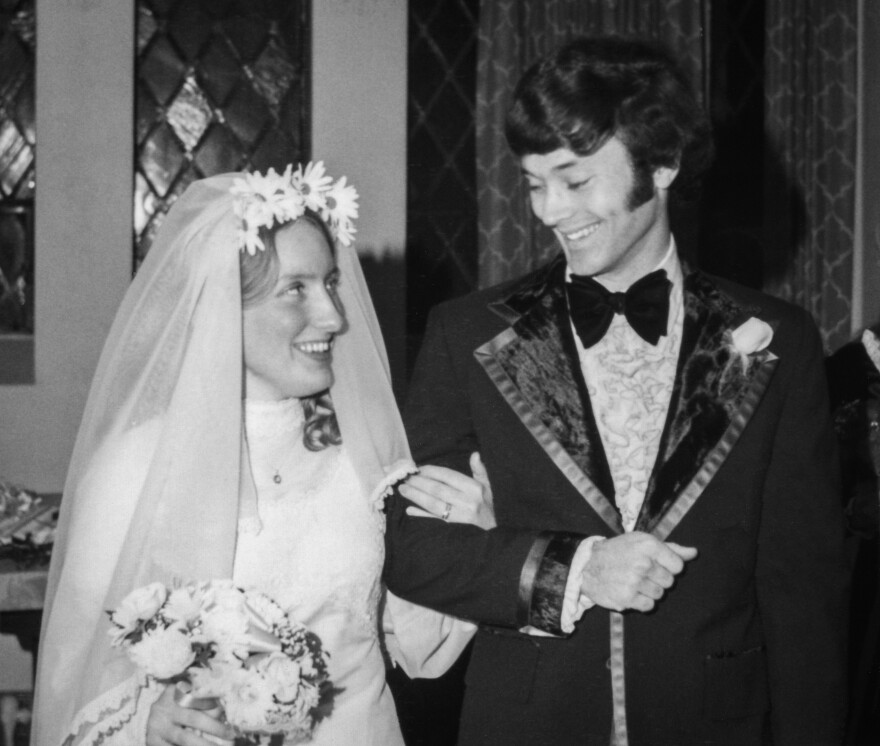 John and Janet Dobson married on December 22, 1973. They were both 22 years old.