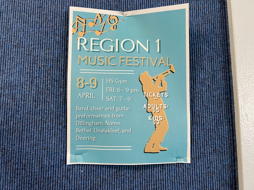 Students from across Western Alaska are performing in the ASAA Region 1 Music Festival in Dillingham this weekend.