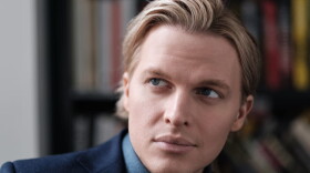 Pulitzer Prize-winning investigative journalist Ronan Farrow. (A.J. Chavar for NPR)