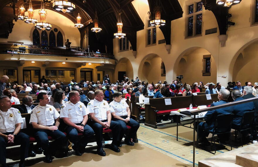 The shooting of the two teens was front and center at an center at a September meeting of organizations gathered in Dayton to talk about gun violence.