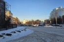 A city street in Kyiv, Ukraine