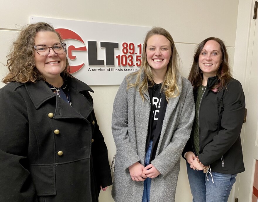 Dawn Beichner, Erin Mikulec, and Winnie Nuding