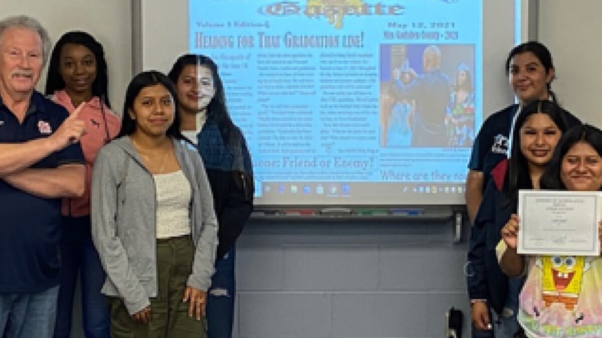 Gadsden High's Student Paper Takes National First-Place Honors | WFSU News