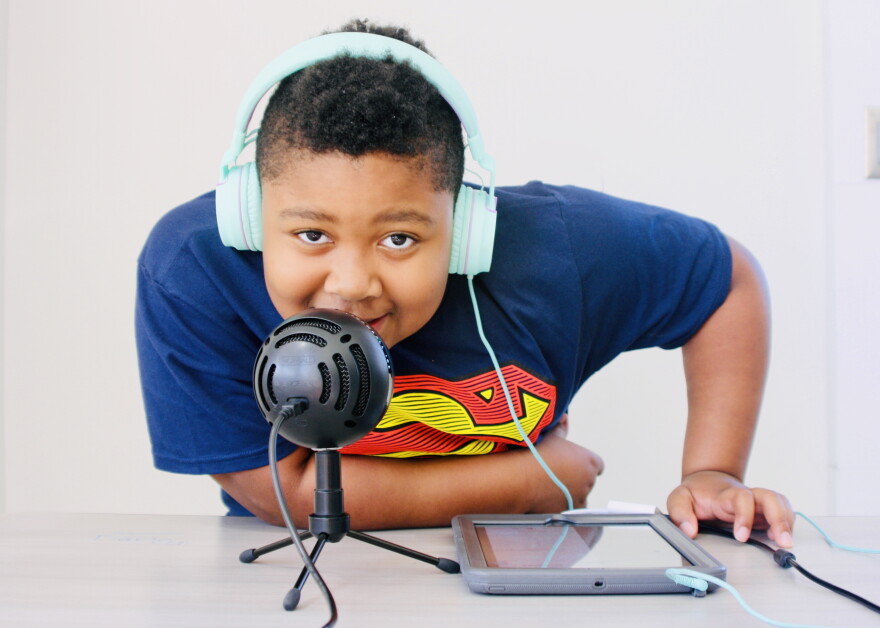 Dee-Jay's audio postcard is part of a project called Celebrate Black Joy. It was created by two New Orleans nonprofits, Be Loud Studios and 826 New Orleans.