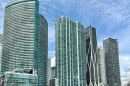 Buildings in downton Miami on Nov. 6, 2025. (Tom Hudson/WLRN)