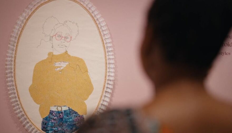 The artwork of Gio Swaby and other Bahamian artists is featured in "Reframing Paradise" playing as part of the Rhode Island International Film Festival this week