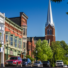 Downtown Petoskey.