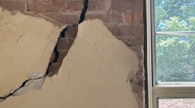 One of the closed classrooms at New Hanover High.