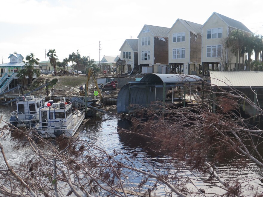 In early October, Hurricane Michael devastated Florida's Panhandle, leaving beachside communities in ruins. The cost of removing debris from Mexico Beach, including its canals, is expected to top $25 million.