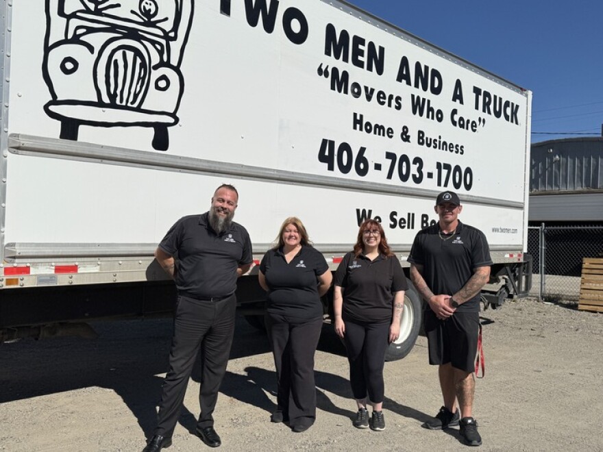 Jeremy Eide and staff Two Men and a Truck
