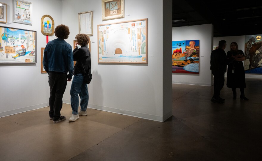 Wheeler Brothers Gallery Reception, Wednesday Jan. 16, 2025 in Commerce, Texas.  