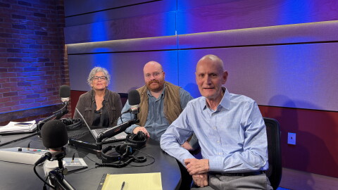This week’s panel for The Rundown includes Dusty Christensen [not pictured], investigations editor at The Shoestring; reporter emeritus Paul Tuthill; and NEPM reporter Jill Kaufman.