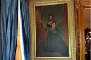 Queen Liliʻuokalani's portrait was installed back on the wall at ʻIolani Palace on March 20, 2024.