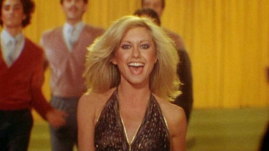 Olivia Newton John in the cult classic film, Xanadu.