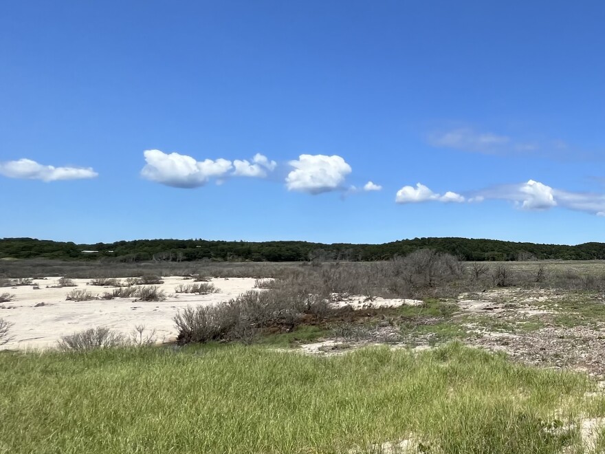 String of clouds, Duck Harbor, Wellfleet.