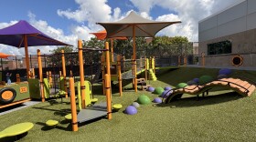 Upstate Medical University has opened a new therapeutic playground for children at the Golisano Children’s Pavilion in Syracuse.