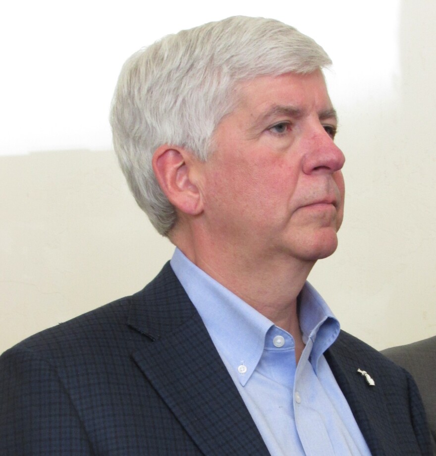 Former Gov. Rick Snyder (R-MI) (file photo)